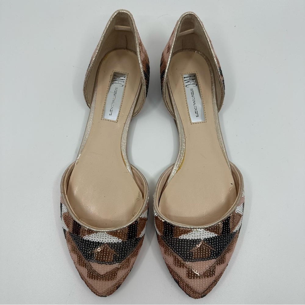 International Concept Inc Multicolor Sequin Flats
